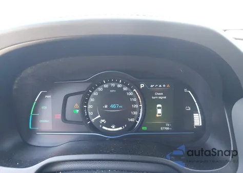 2019 Hyundai Ioniq Hybrid Limited из США, поврежденный, VIN KMHC05LC2KU109955